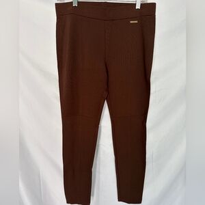 MICHAEL Michael Kors Chocolate Brown Leggings Nwt Size 8